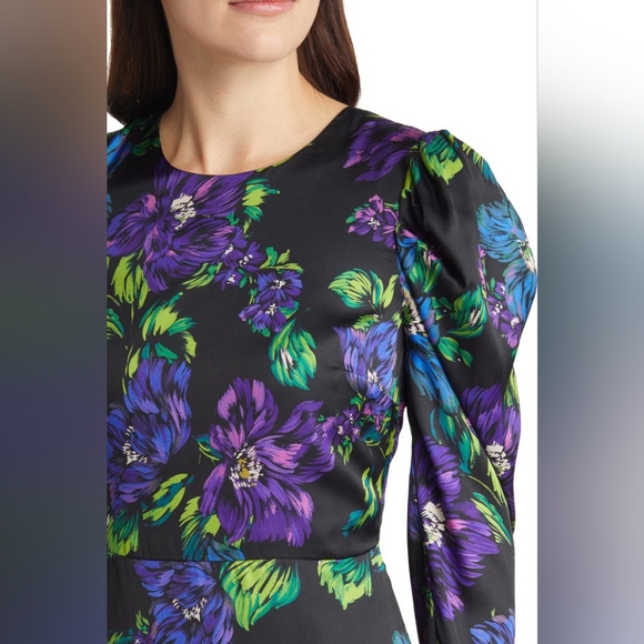 BNWT Adelyn Rae Lattice Back Dress - XL - Picture 2 of 6